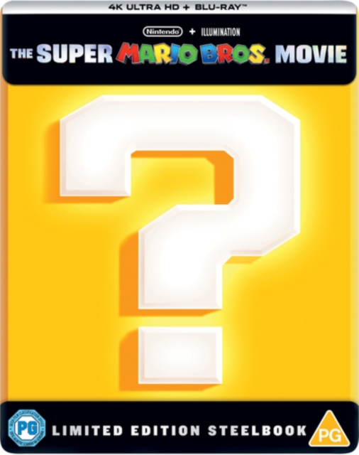 The Super Mario Bros. Movie 2023 Blu-ray / 4K Ultra HD + Blu-ray (Limited Edition Steelbook) - Volume.ro