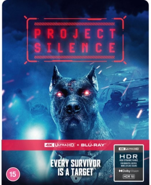 Project Silence 2023 Blu-ray / 4K Ultra HD + Blu-ray (Limited Edition Steelbook) - Volume.ro