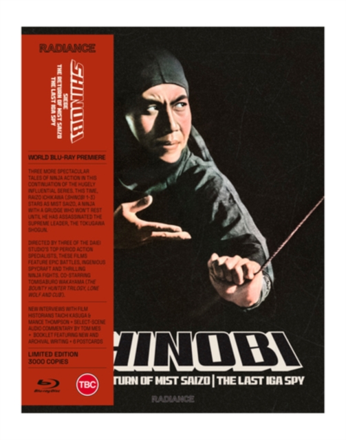 Shinobi: Siege/The Return of Mist Saizo/The Last Iga Spy 1965 Blu-ray / Limited Edition - Volume.ro