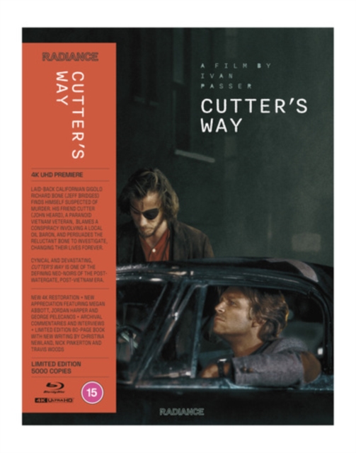 Cutter's Way 1981 Blu-ray / 4K Ultra HD + Blu-ray + Book (Limited Edition) - Volume.ro