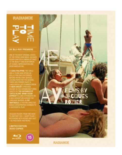 Time to Play: Films By Jacques Rozier 2001 Blu-ray / Box Set with Book (Restored Limited Edition) - Volume.ro