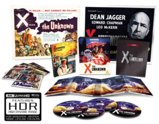 X the Unknown 1956 Blu-ray / 4K Ultra HD + Blu-ray (Collector\'s ) - Volume.ro