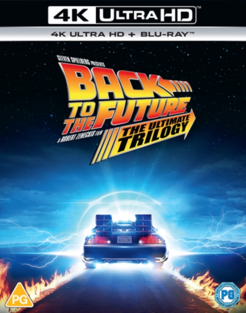 Back to the Future Trilogy 1990 Blu-ray / 4K Ultra HD + Blu-ray (Boxset) - Volume.ro