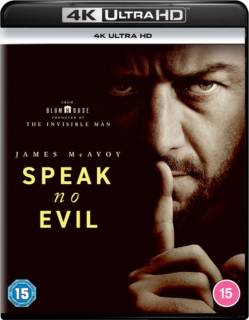 Speak No Evil 2024 Blu-ray / 4K Ultra HD - Volume.ro