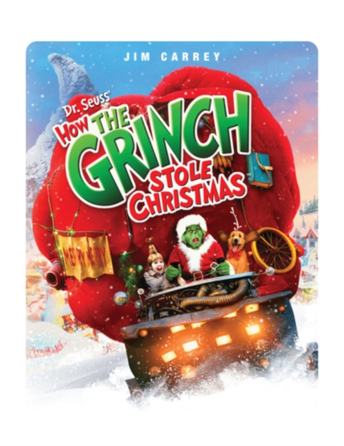 How the Grinch Stole Christmas 2000 Blu-ray / 4K Ultra HD + Blu-ray (25th Anniversary Ltd Edition Steelbook) - Volume.ro