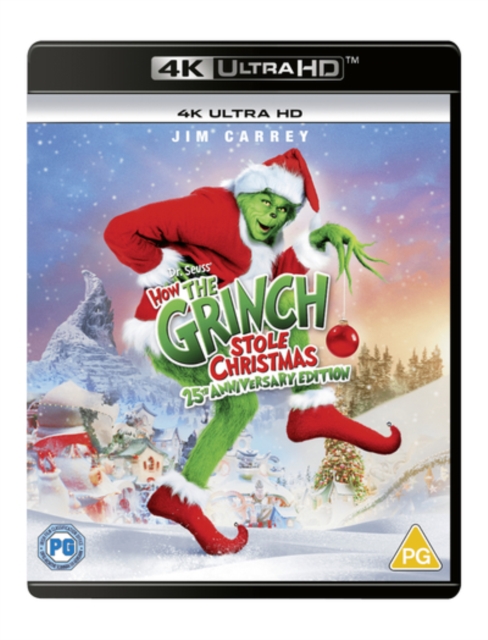 How the Grinch Stole Christmas 2000 Blu-ray / 4K Ultra HD (25th Anniversary Edition) - Volume.ro