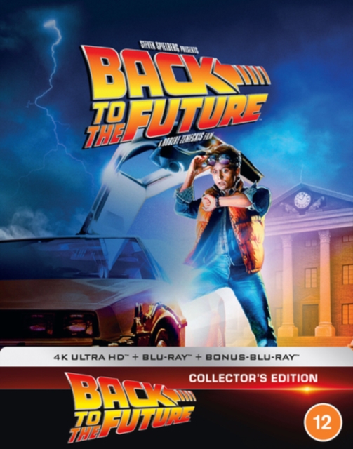 Back to the Future 1985 Blu-ray / 4K Ultra HD + Blu-ray (Collector's Edition Steelbook) - Volume.ro