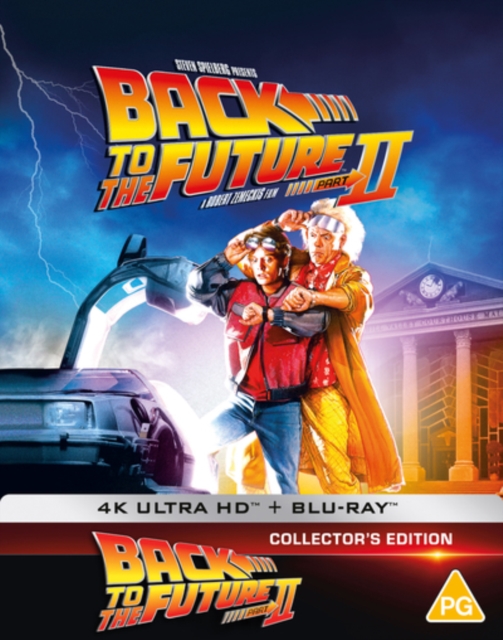 Back to the Future: Part II 1989 Blu-ray / 4K Ultra HD + Blu-ray (Collector's Edition Steelbook) - Volume.ro