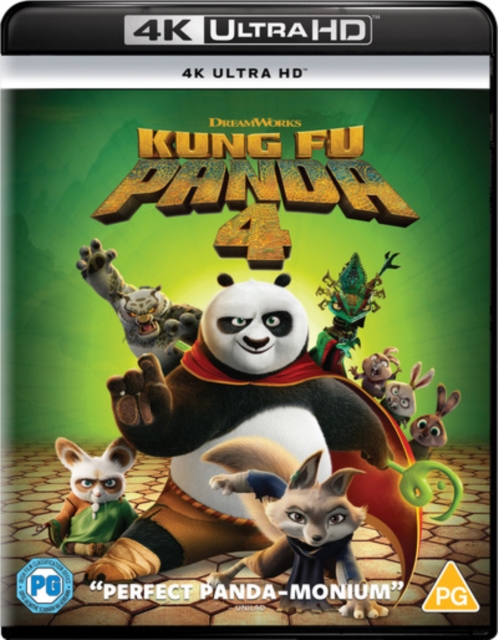 Kung Fu Panda 4 2024 Blu-ray / 4K Ultra HD - Volume.ro