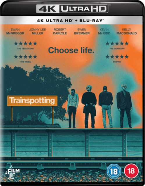 Trainspotting 1995 Blu-ray / 4K Ultra HD + Blu-ray - Volume.ro