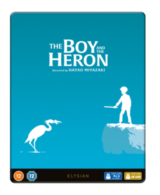 The Boy and the Heron 2023 Blu-ray / 4K Ultra HD + Blu-ray Steelbook - Volume.ro