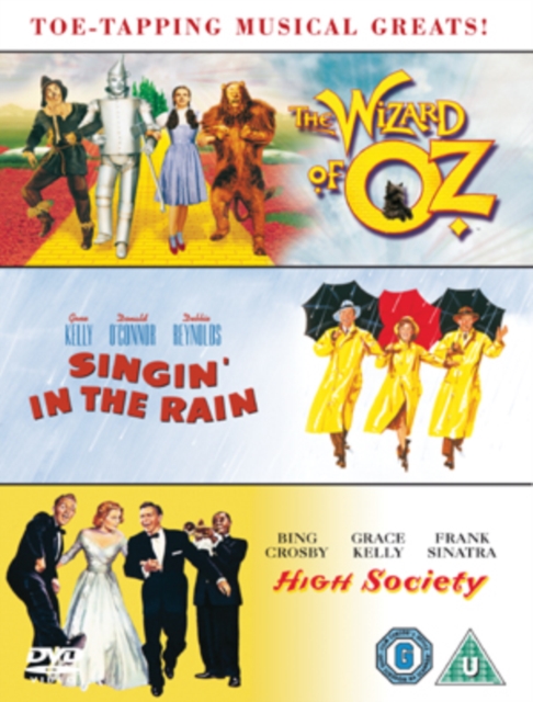 The Wizard of Oz/Singin' in the Rain/High Society 1956 DVD / Box Set - Volume.ro