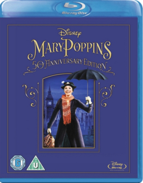 Mary Poppins 1964 Blu-ray / 50th Anniversary Edition - Volume.ro