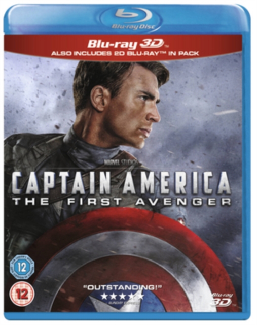 Captain America: The First Avenger 2011 Blu-ray / 3D Edition with 2D Edition - Volume.ro