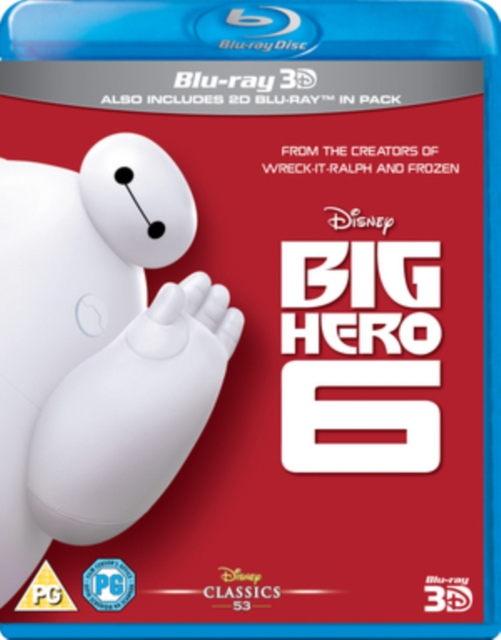 Big Hero 6 2014 Blu-ray / 3D Edition with 2D Edition - Volume.ro