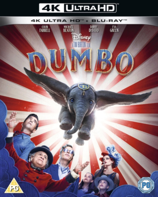 Dumbo 2019 Blu-ray / 4K Ultra HD + Blu-ray - Volume.ro