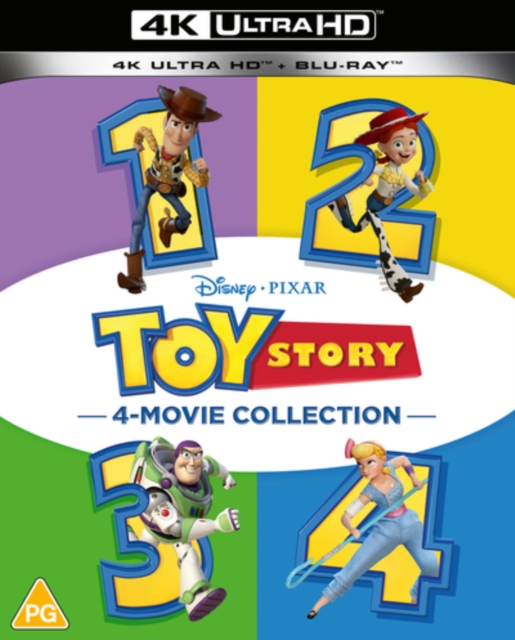 Toy Story: 4-movie Collection 2019 Blu-ray / 4K Ultra HD + Blu-ray (Boxset) - Volume.ro